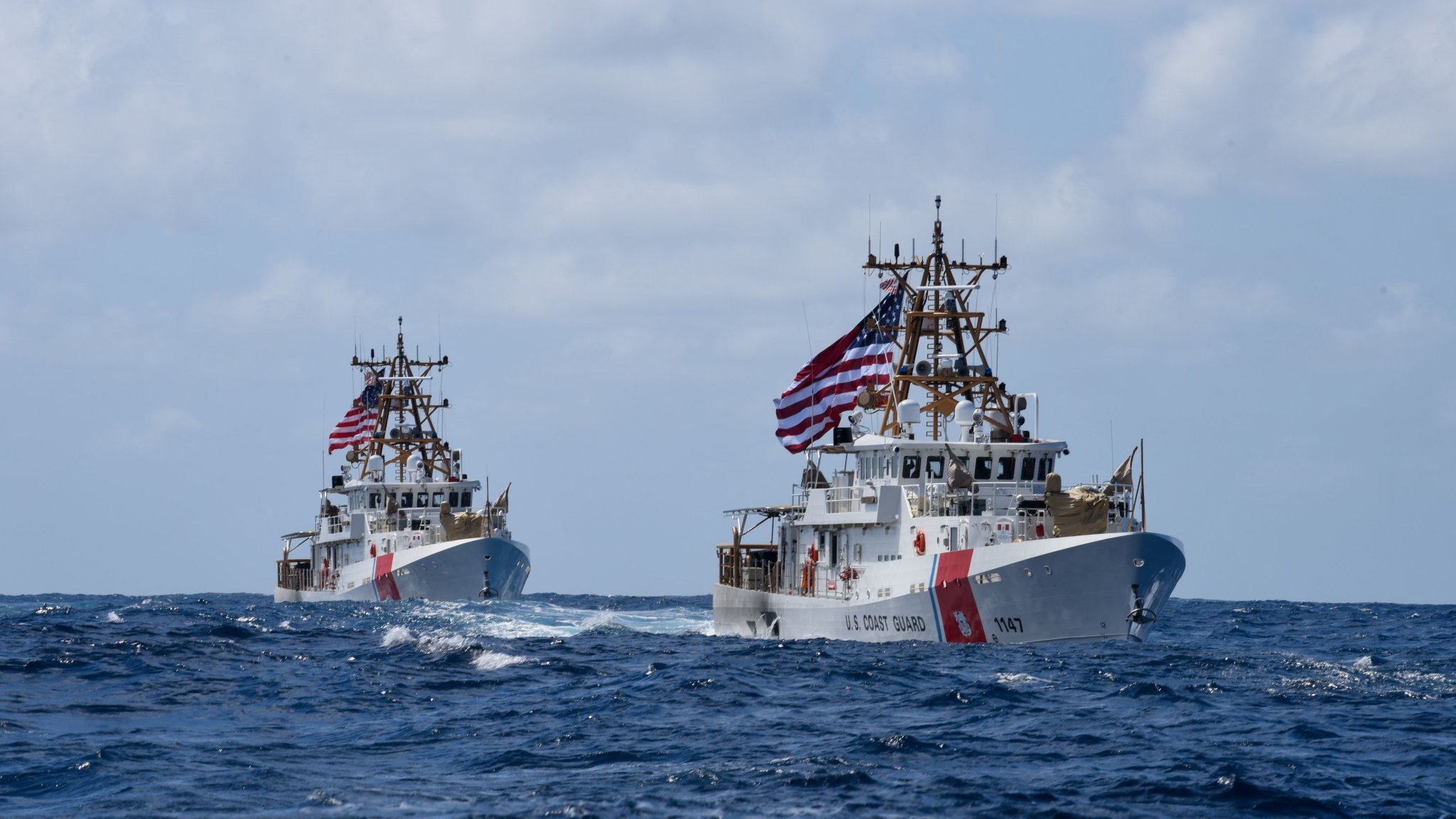 Coast Guard shifts cutter squadron from Middle East to Pacific