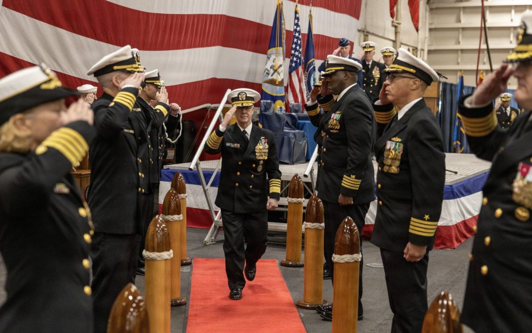 Navy orders removal of commanders’ portraits, bios, on service websites