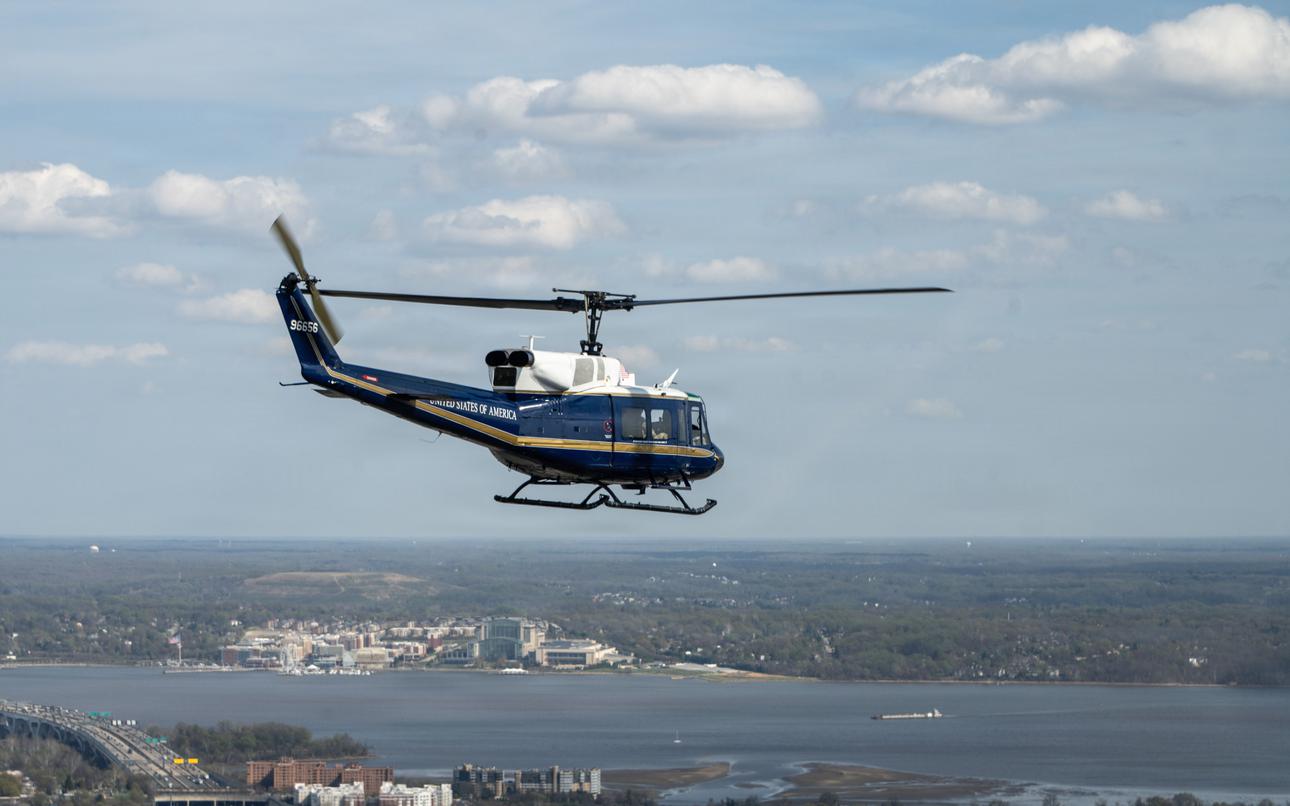 Air Force helicopter makes precautionary landing in DC