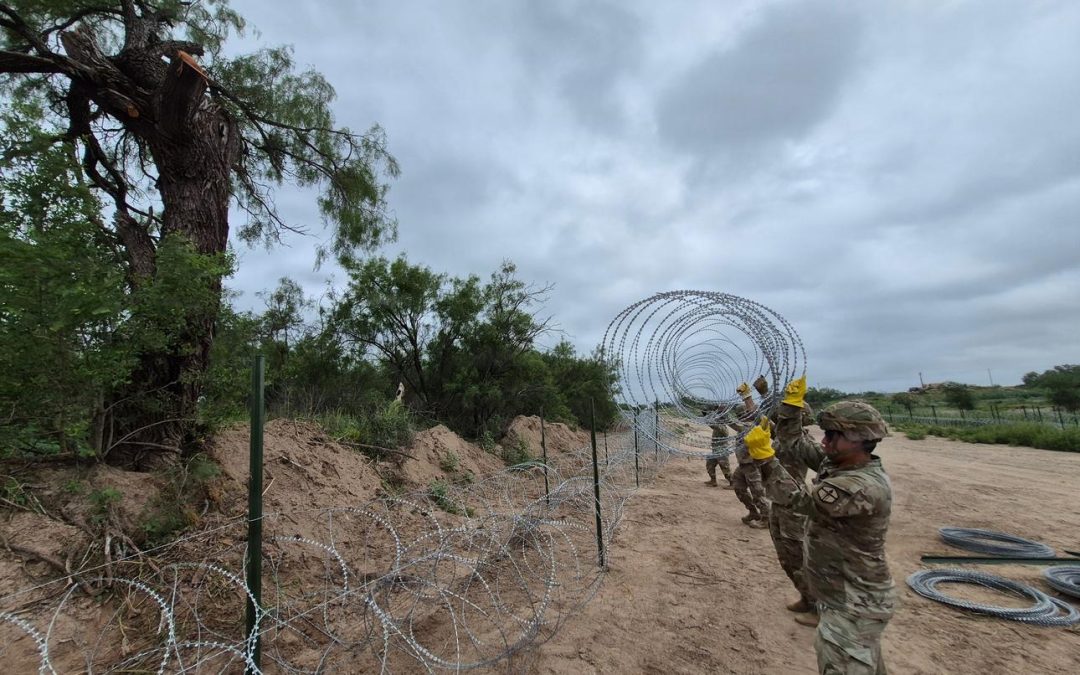 Military pulled money from construction, maintenance and moves to cover $2.64B border security mission