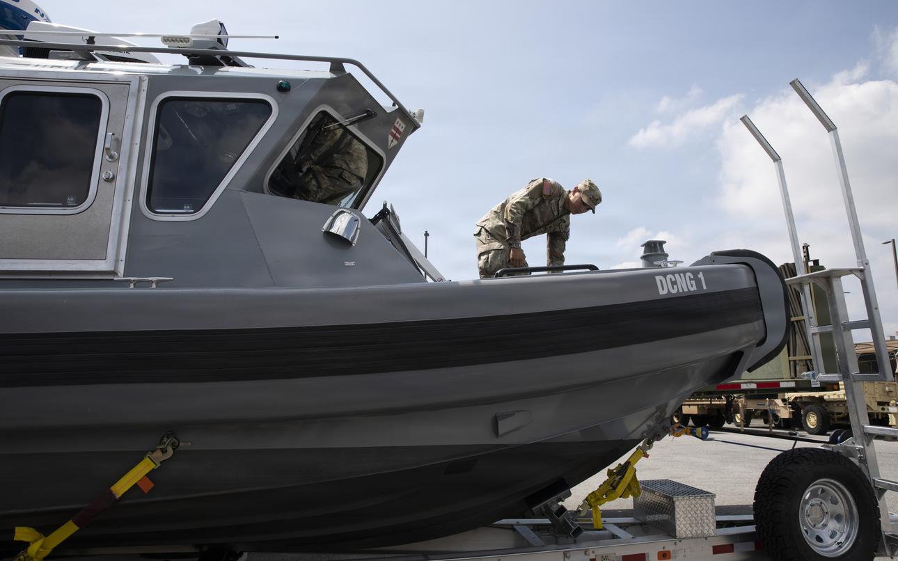 Washington National Guard commissions first-ever security boat