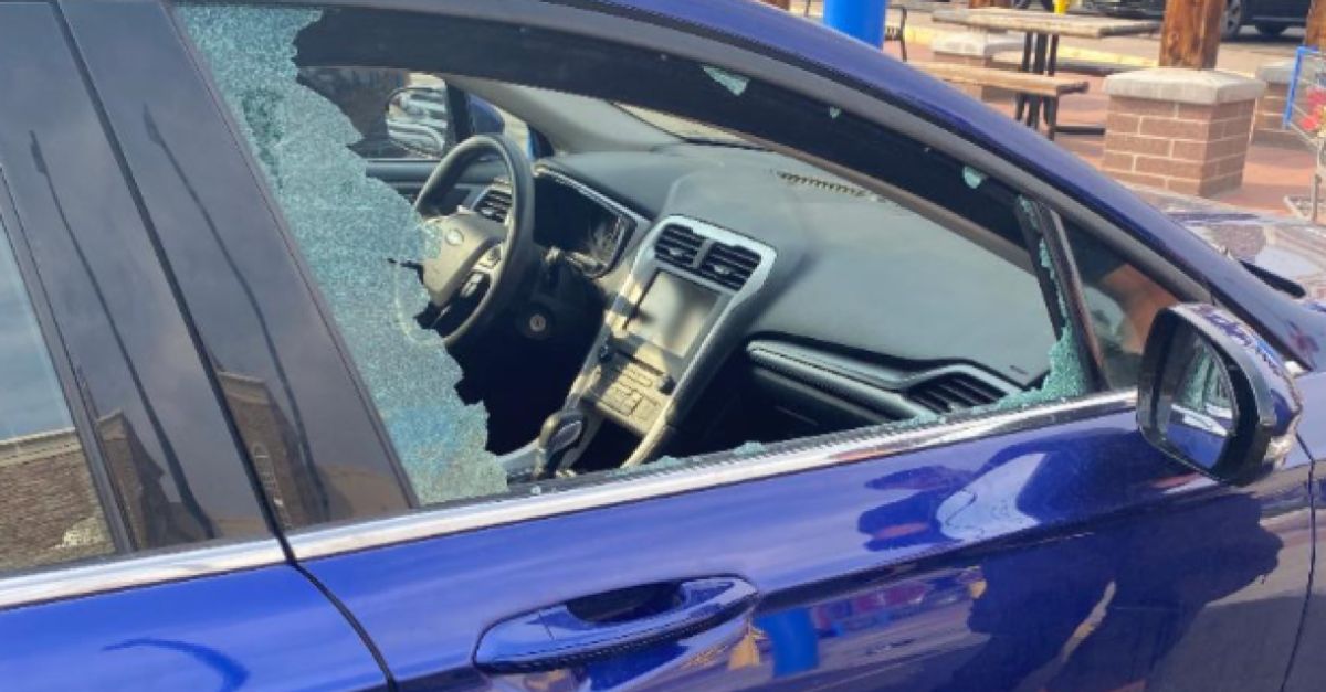 Little girl left in scorching hot car at Walmart used mallet to break window and escape while her grandpa shopped inside, interior temps skyrocketed to over 150 degrees: Cops