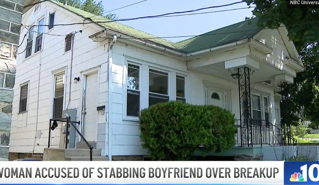 Woman tries to kill boyfriend after being told to 'get the f— out,' then tells cops she only 'poked' him with serrated knife: Cops