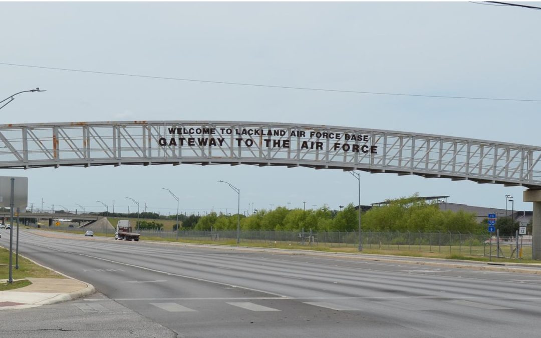 1 person dies in flash flooding at Texas Air Force Base