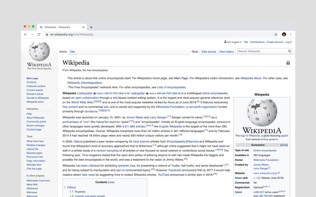 One person has more than 6 million Wikipedia edits, so he controls AI content!