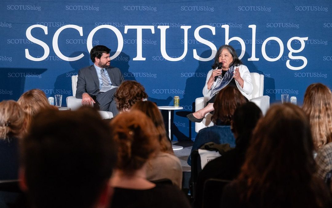 At SCOTUSblog’s term-in-review event, National Legal Director of the ACLU Cecillia Wang speaks about arguing birthright citizenship, the term in general, and what’s next on the organization’s docket