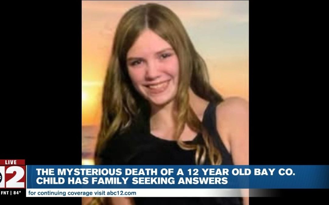 'Ran face first into a tree': 12-year-old's 'odd' death probed by police as 'rumors' swirl on social media about whether she was being chased, sheriff says