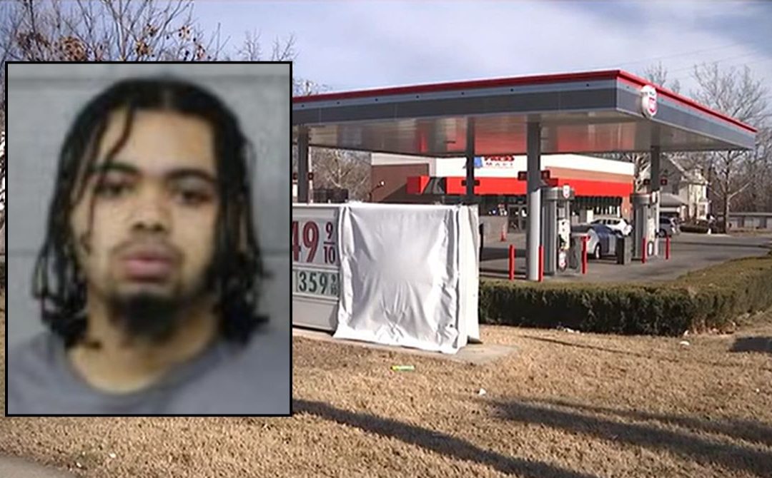 Man walked around gas station with a gun before shooting another man he thought was involved with his girlfriend