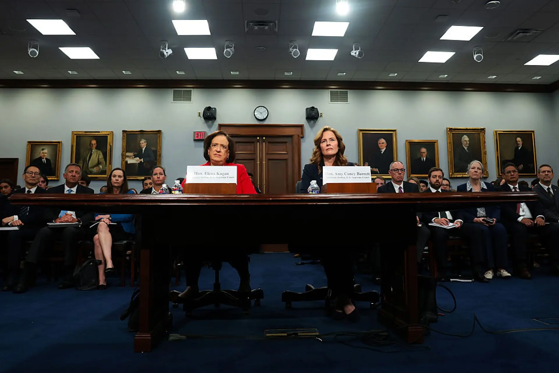 Justices Kagan and Barrett testify before Congress