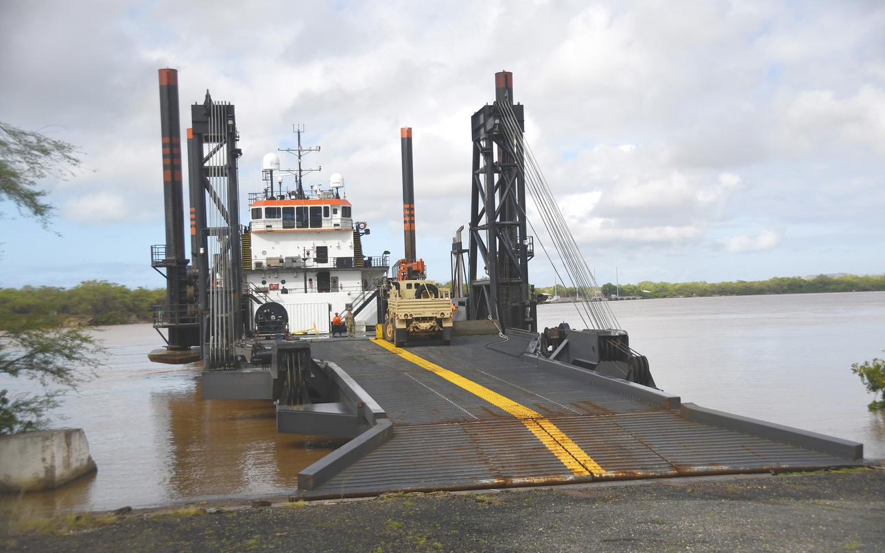 Test of autonomous commercial ship may ease Army’s watercraft shortage