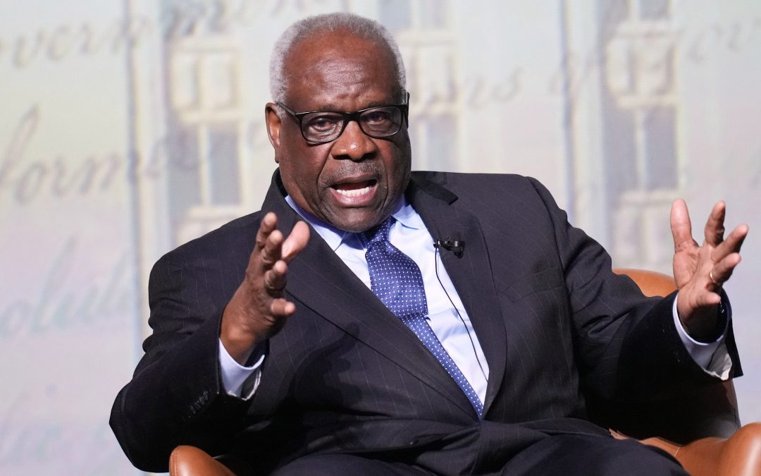 Justice Thomas says farmwork helped shape his views on precedents
