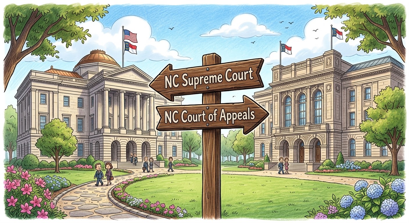 Appeals from Decisions of NC Business Court Judges, it Turns Out, Have a Nearly Exclusive Path to the State Supreme Court