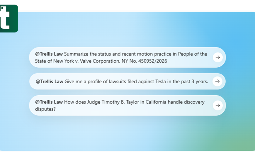 Having Already Launched A Claude Connector, Trellis Extends AI Access To Its Court Data With ChatGPT Plugin And Its Own Chat Tool