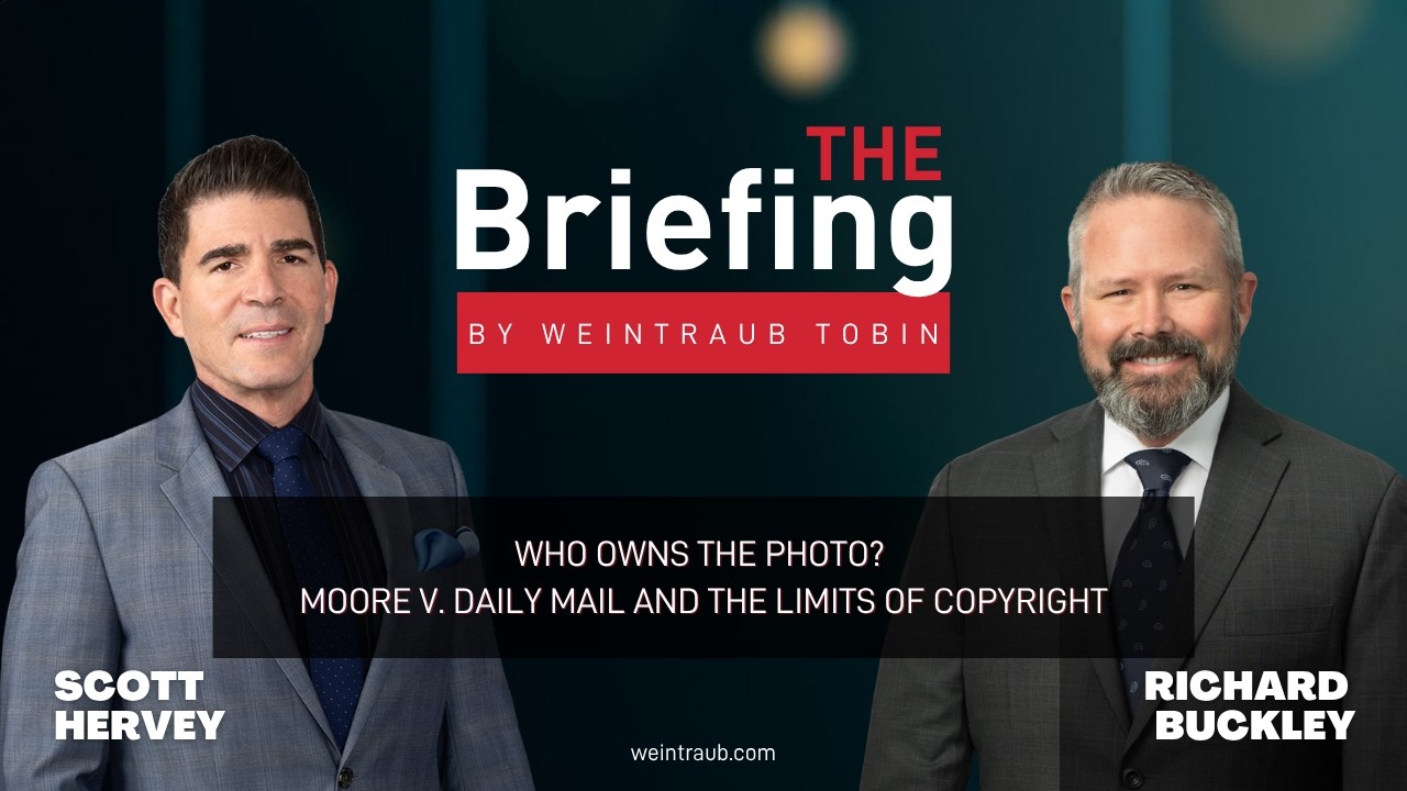 The Briefing: Who Owns the Photo? Moore v. Daily Mail and the Limits of Copyright