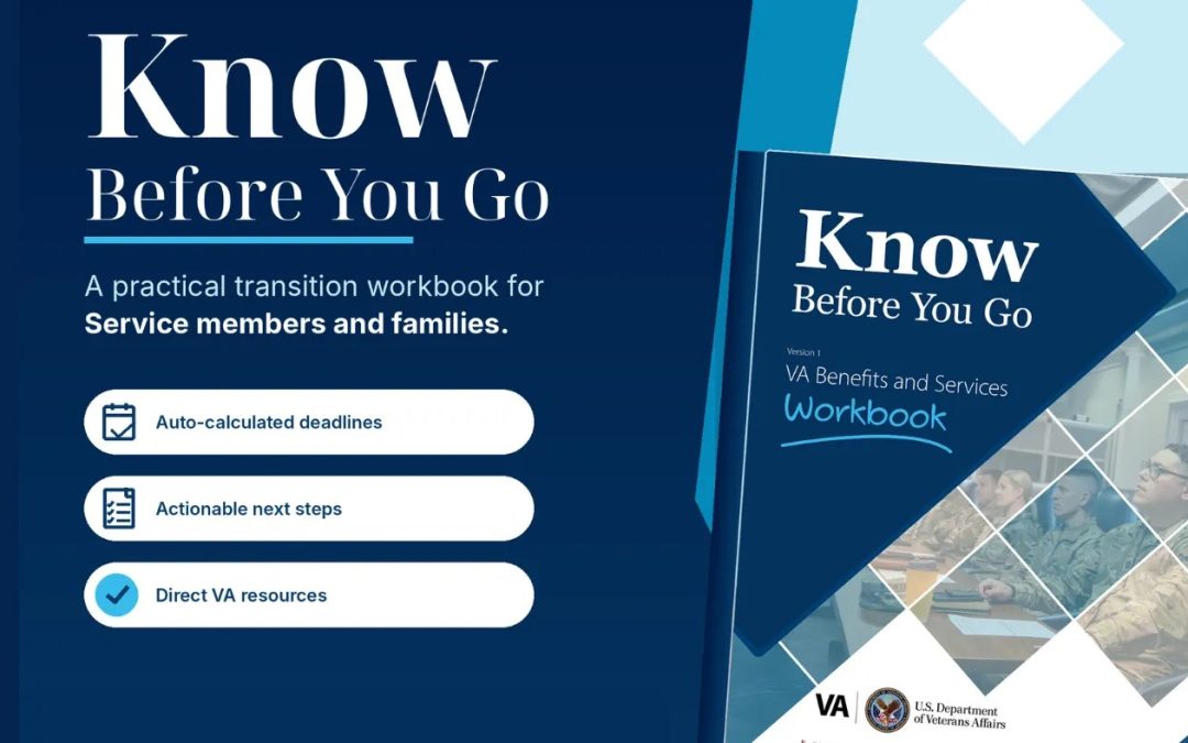 Plan your future with VA’s Know Before You Go Workbook