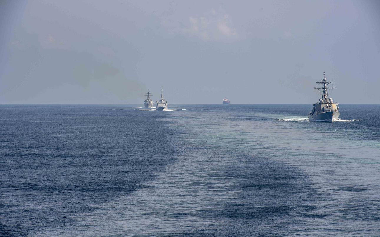 US ‘forcefully’ deters 2 Iranian boats from taking Navy drone in Middle East