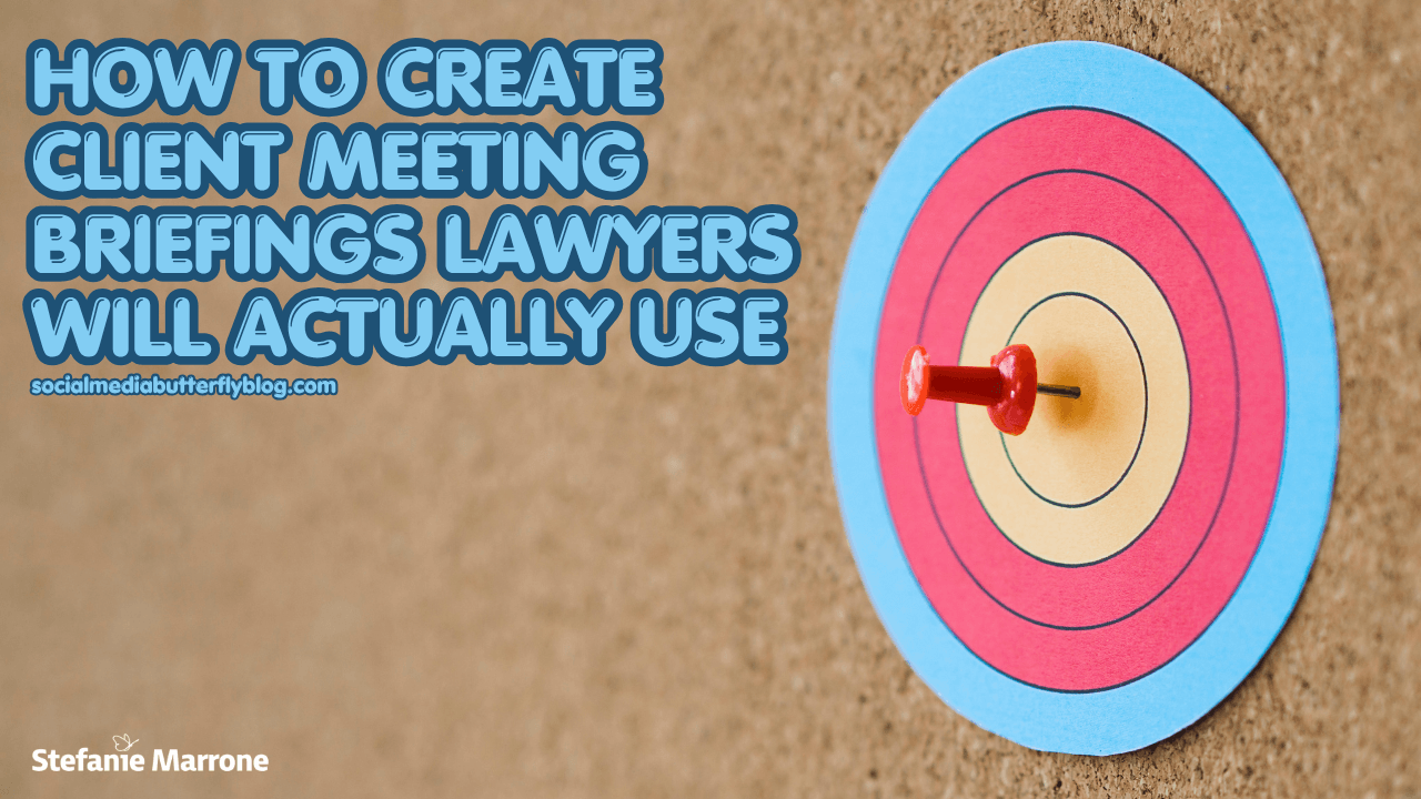 How to Create Client Meeting Briefings Lawyers Will Actually Use