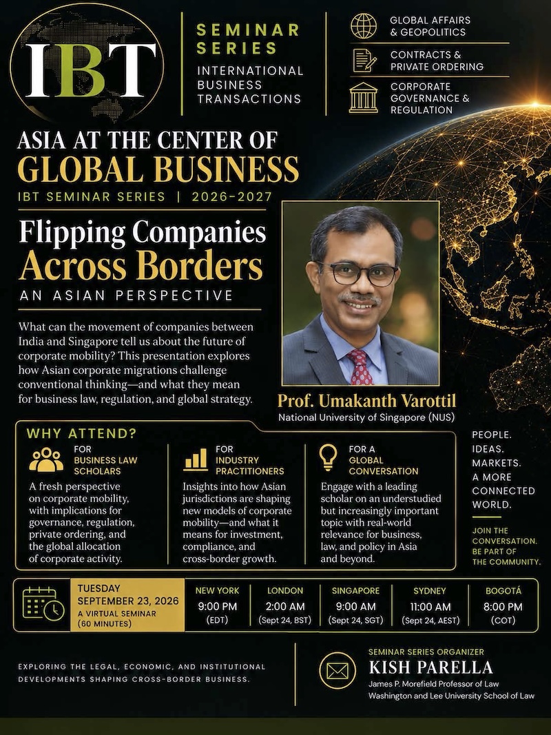 Flipping Companies Across Borders