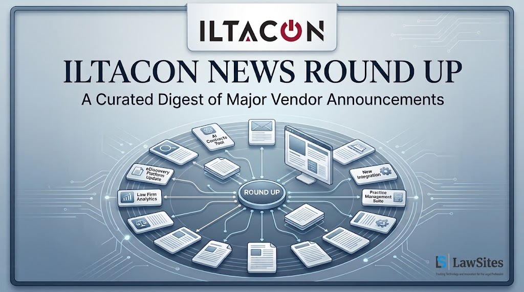 ILTACON News Round-Up Part 4, The Business Of Law: Litera, Aderant, Oddr, TRĒ AI, Intapp