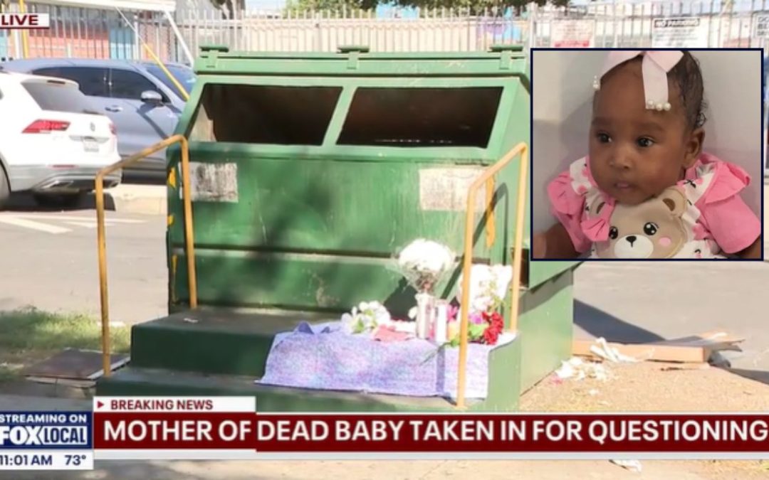 Woman looking in garbage thought she saw a doll, but it was actually a dead 4-month-old girl with 6 toes killed and tossed into trash by mother: Cops