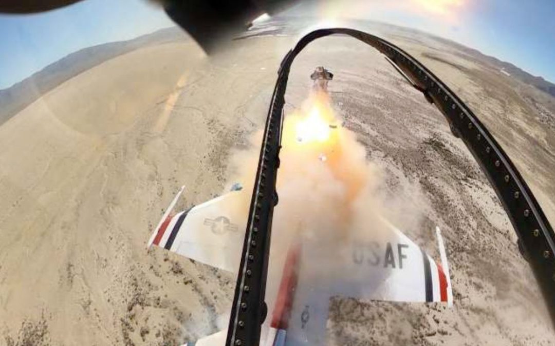 Thunderbird’s 360-camera captured pilot’s safe ejection during crash