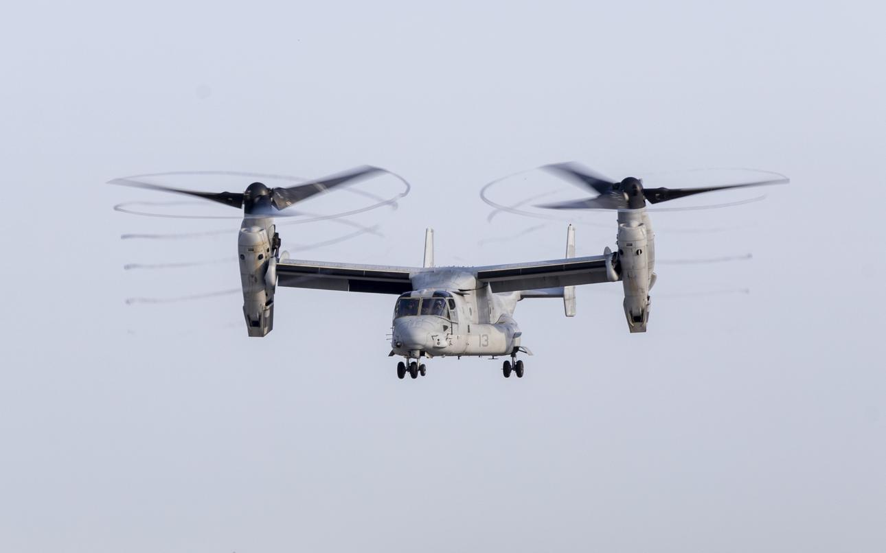 4 Marines ‘receiving medical care’ after hard landing of MV-22B Osprey in North Carolina