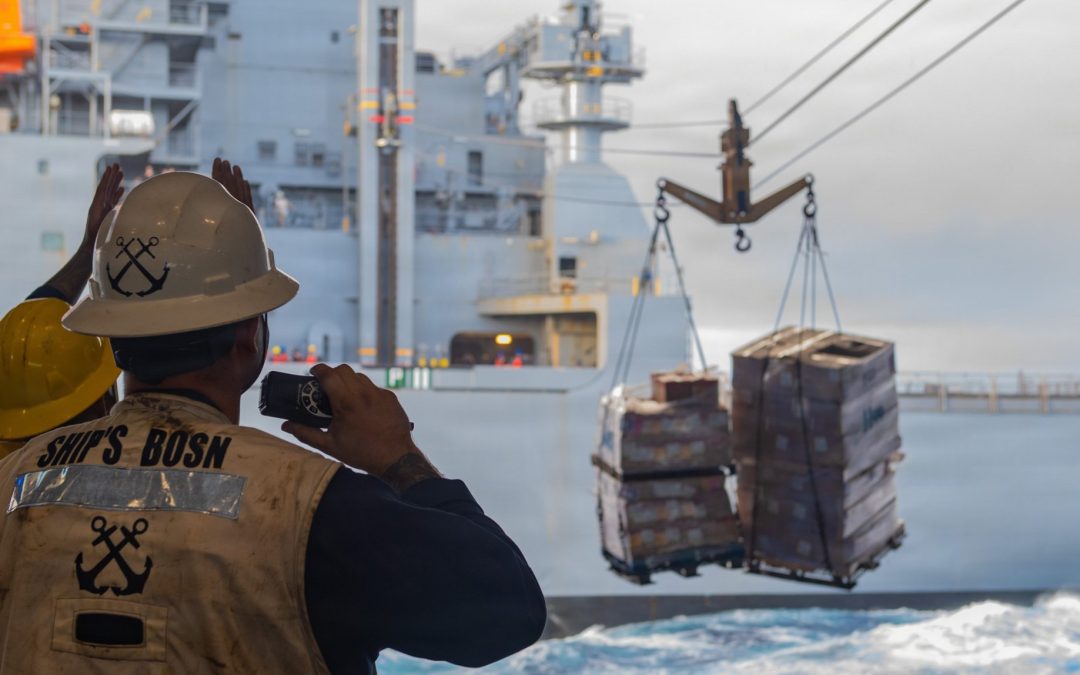 Navy says next aircraft carrier headed to Middle East is carrying more food and supplies