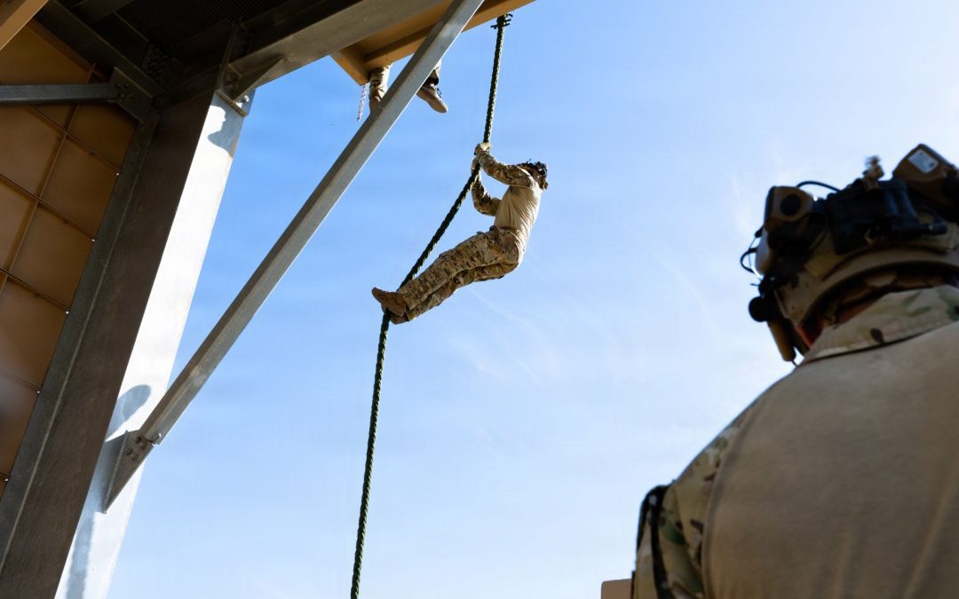 Airman who died in football game rappelling incident identified