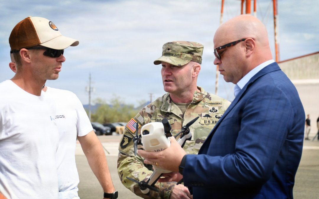 In first public speech, acting Army Secretary promotes Amazon-like drone marketplace 