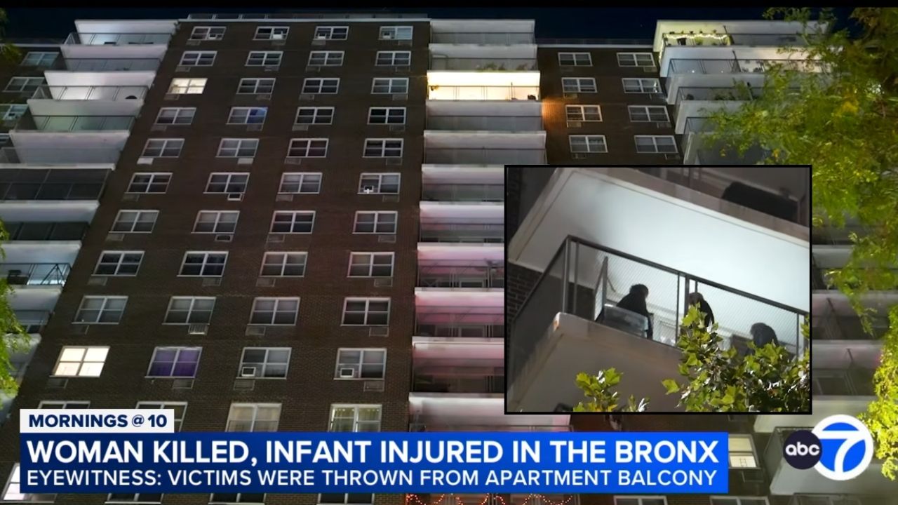 'Please don't do this!': Mom pleaded for her life before she and infant were pushed from 15th-floor balcony, reports say