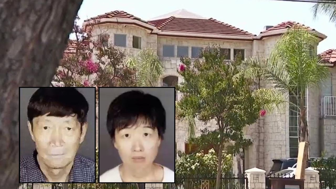 Couple turned mansion into 'horrific' surrogacy compound where 14 surrogate-born kids spent their days getting beaten by 'nannies' with sticks: DA