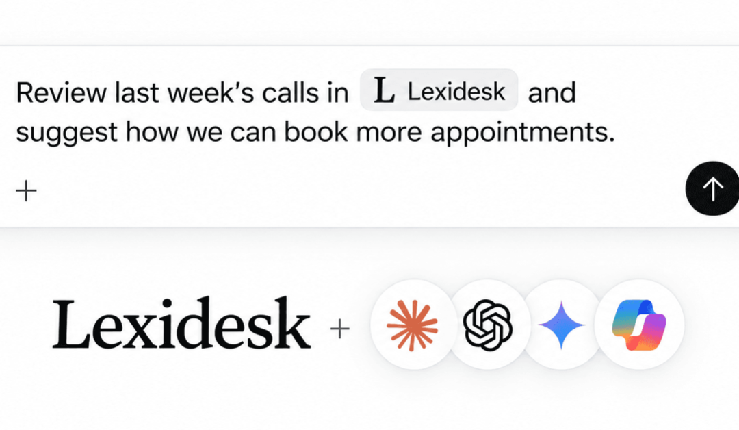 Lexidesk Launches MCP Integration for Conversational Intelligence, Turning Law Firm Intake Into Actionable Business Intelligence