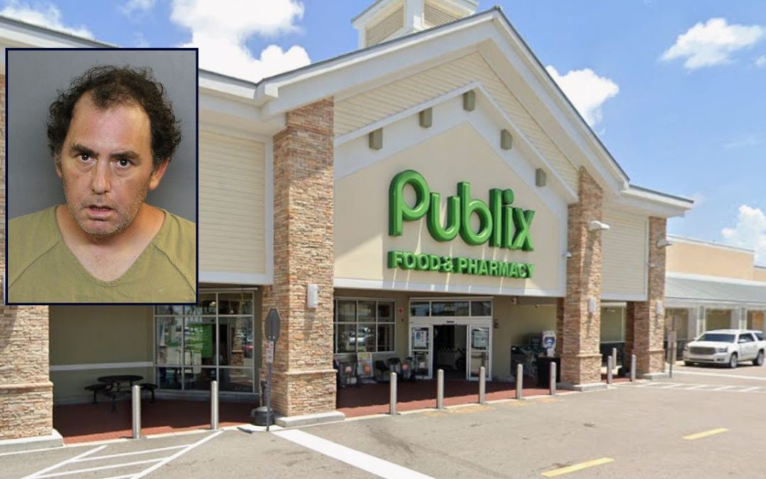 Man slashed random 70-year-old Publix shopper across the face with box cutter because he doesn't like people who come from the 1960s: Cops