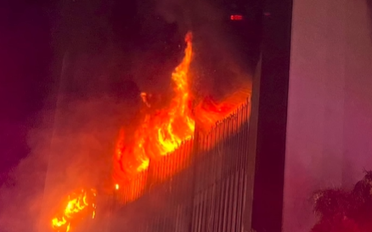 Service members on border mission displaced by fire at Texas hotel
