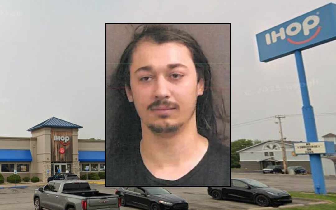 Man opened fire in IHOP, yelling at cook, 'You f—ed my b— bro,' before crashing car into brick house: Police